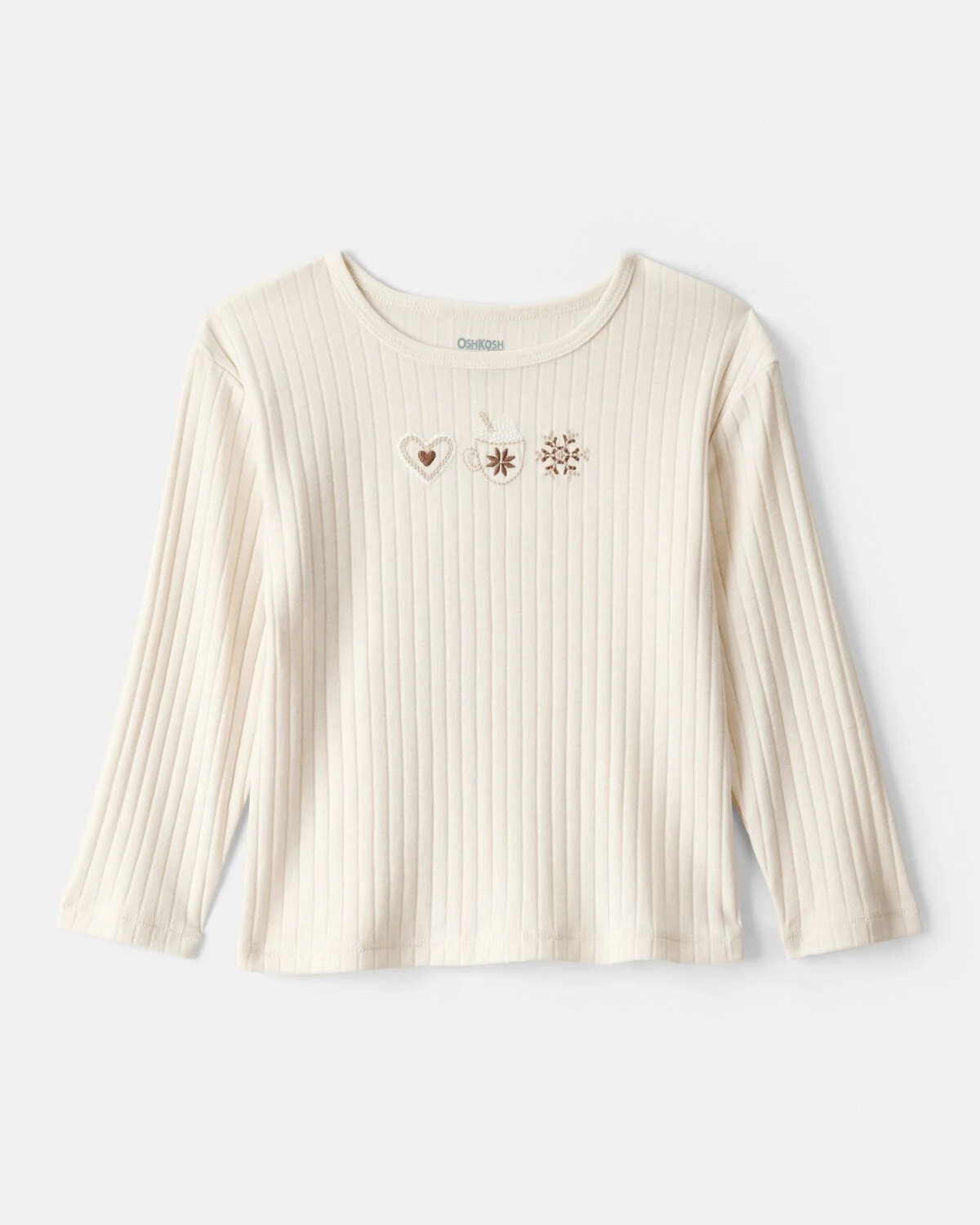 Toddler Girl Long-Sleeve Top - Ivory | Carter's Inc