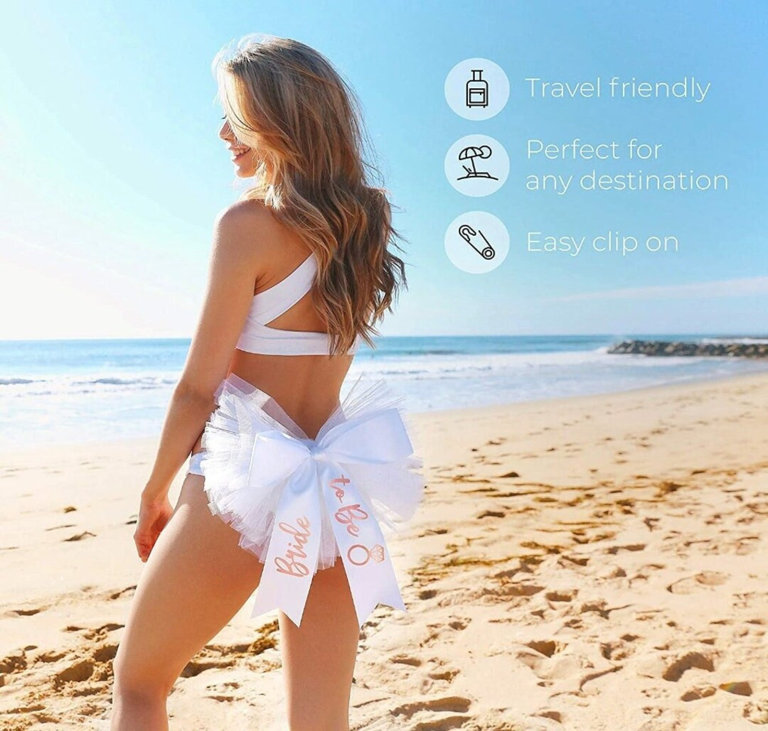 Bride Bikini Veil | Booty Veil | Bride to Be | Bride Veil | Veil | | Etsy (US)