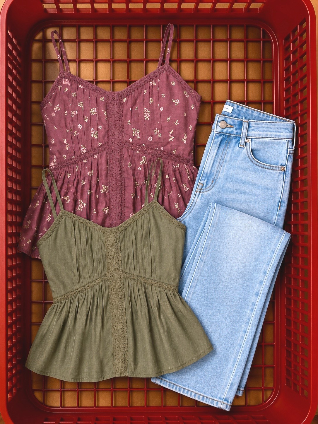 Target Summer Outfit Ideas Universal Thread Lace Trim Sleeveless Peplum Tops and Wide Leg Denim High Rise Jeans @Target #target #targetstyle #summeroutfitideas #newattarget #summertops #widelegdenimjeans #targetfashion

#LTKgrwm #LTKootd #LTKTravel