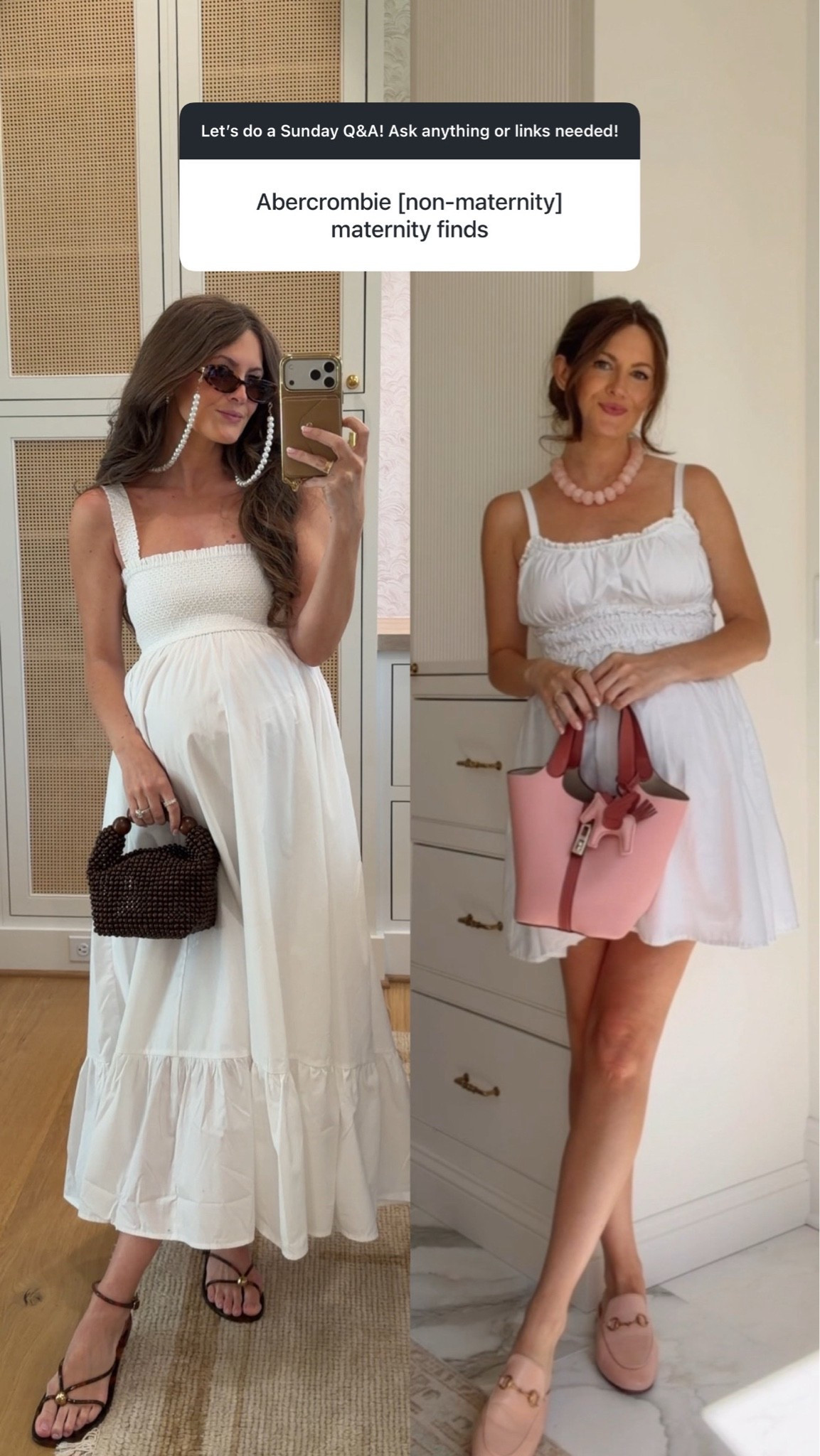 Two of my favorite (non maternity) Abercrombie dresses are ON SALE! 🌸

#LTKootd #LTKSeasonal #LTKSaleAlert