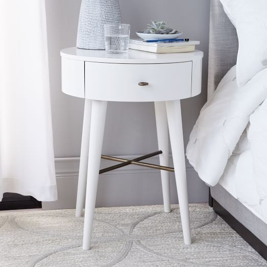Penelope Nightstand – White | West Elm (US)