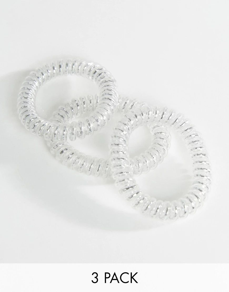 Invisibobble Slim Hair Tie - Silver-No colour | ASOS (Global)