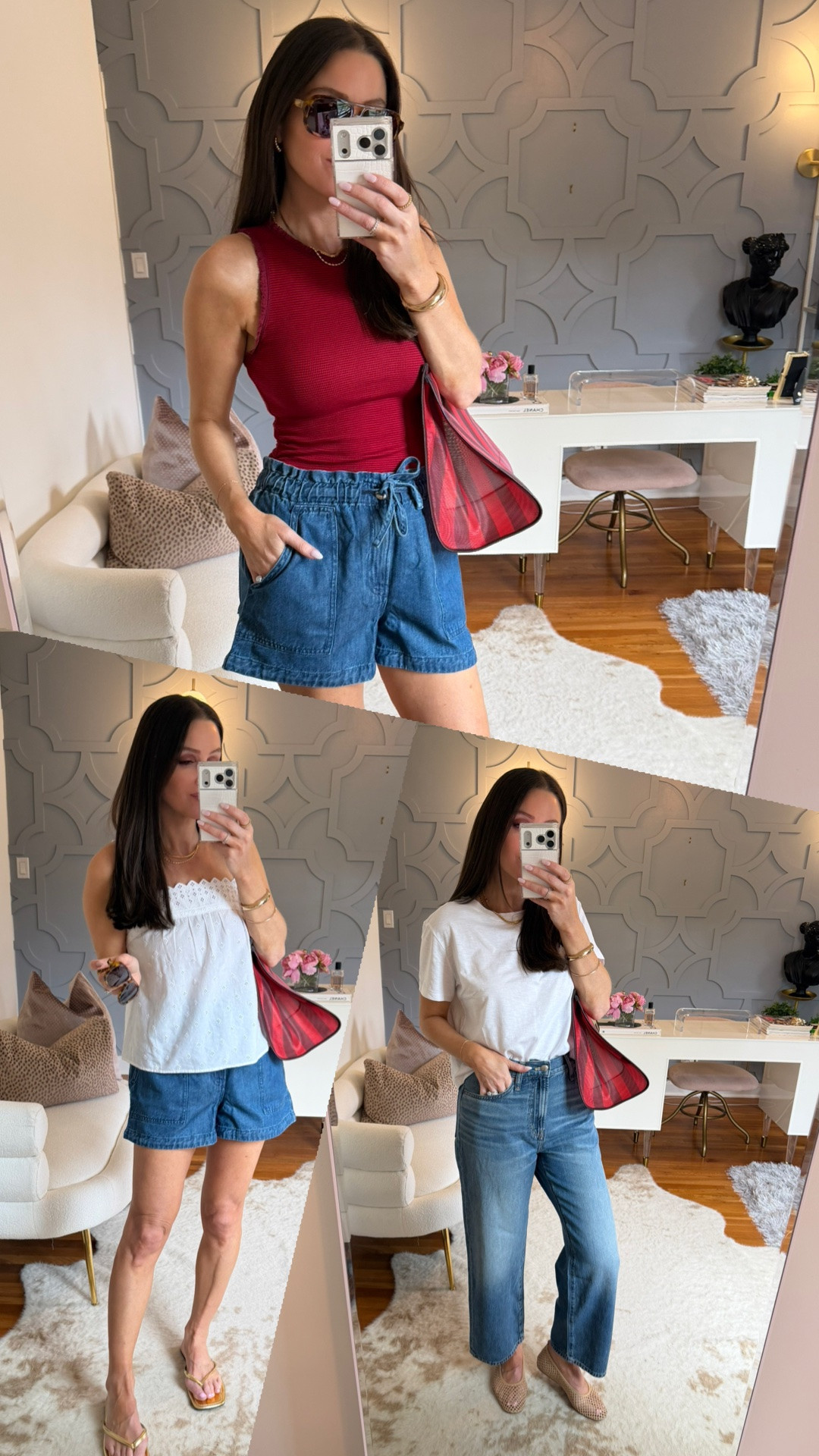 Elevated basics that will make even your most casual days feel stylish! I can’t get over how SOFT the shorts AND the jeans are!! You’ll want to live in them! Did my true size in all!

@Madewell #madewell #madewellpartner #ad

#LTKOver40 #LTKSeasonal