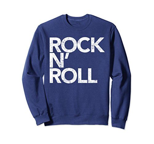 ROCK N ROLL Crewneck Sweatshirt | Amazon (US)