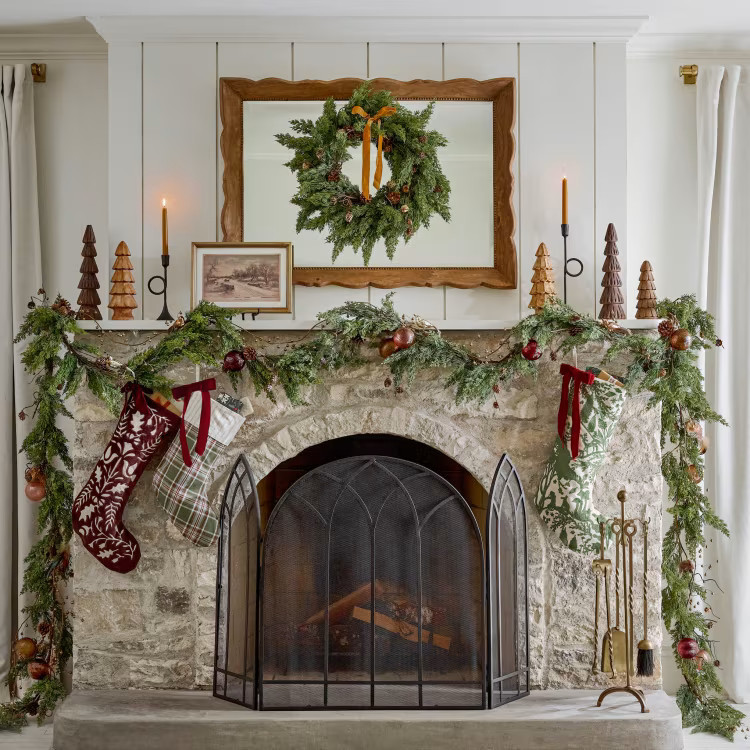 Real Touch Maeve Pine Garland - 72" | Magnolia