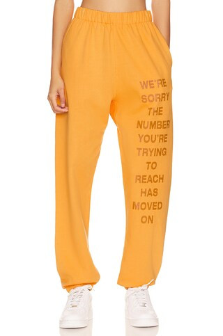 Boys Lie 1-800 Remix Sweatpants in Orange from Revolve.com | Revolve Clothing (Global)
