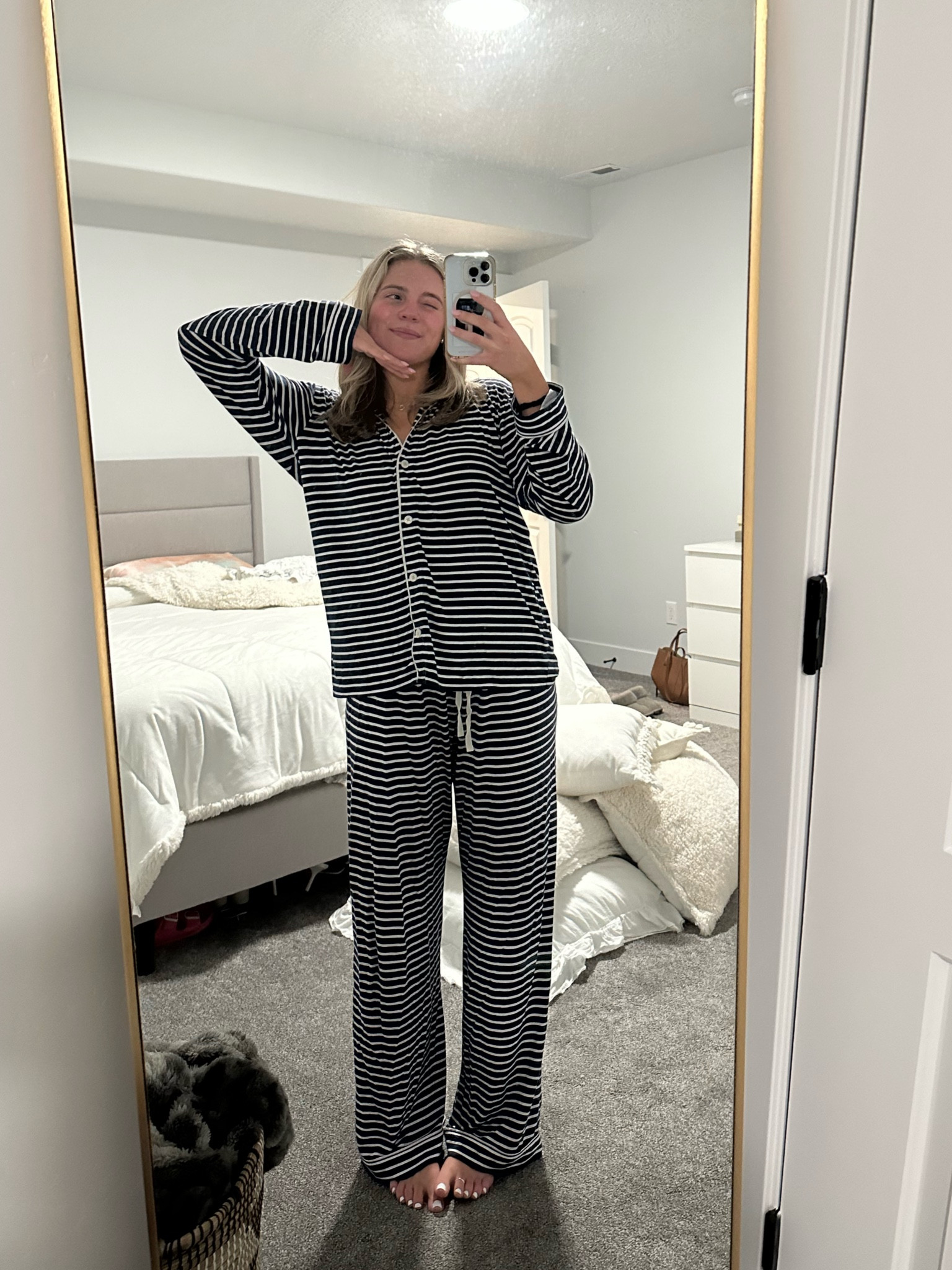 the best pjs ever!! I have 2 colors!! size S and ON SALE