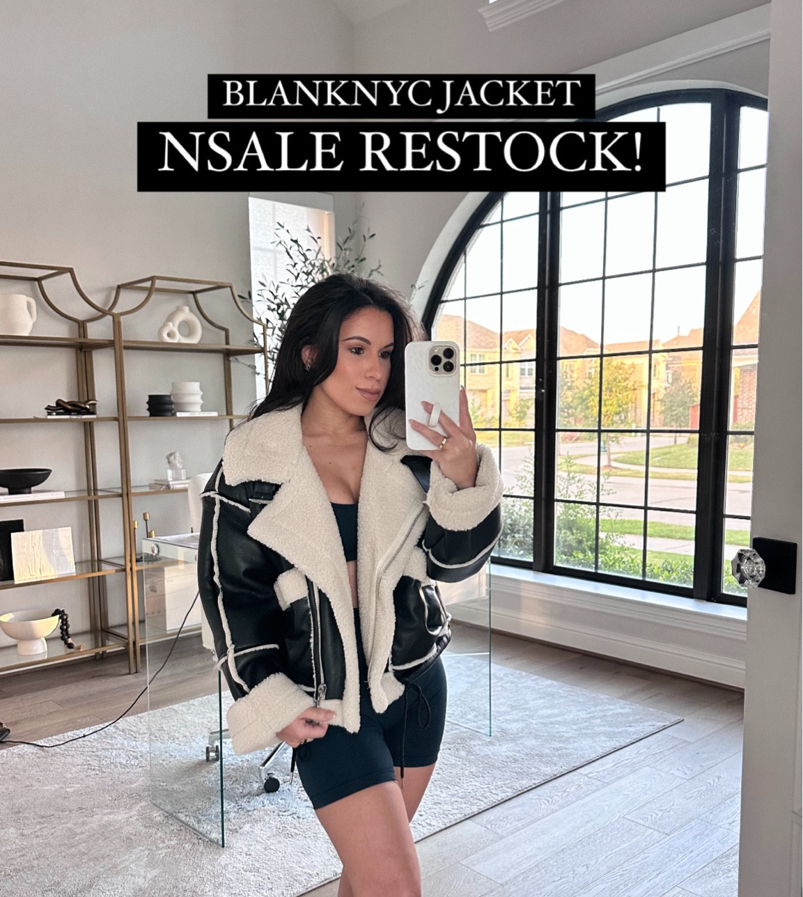 Nsale Blanknyc moto jacket has been restocked in all sizes. Runs BIG! Size down 1-2 sizes. Wearing xs 

#Nsale, Nsale 2024,Nordstrom anniversary sale, outerwear

#LTKBacktoSchool #LTKFindsUnder100 #LTKxNSale