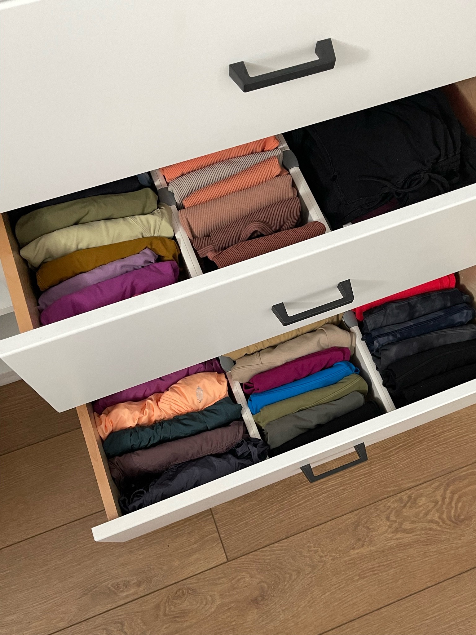 Recent amazon buys! Drawer closet organizers for clothes - 10/10 

#LTKunder50 #LTKhome