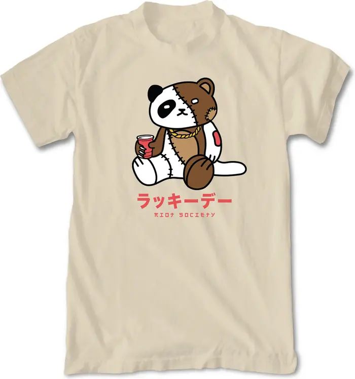 RIOT SOCIETY Sugee Panda Teddy Graphic T-Shirt | Nordstromrack | Nordstrom Rack