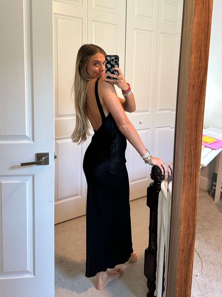 Avani dress SNDYS from revolve. Black maxi backless silk dress.  #outfit #fashion #style #ootd #ootn #outfitoftheday #fashionstyle  #outfitinspiration #outfitinspo #tryon #tryonhaul #fashionblogger #microinfluencer #fyp #lookbook #outfitideas #currentlywearing #styleinspo #outfitinspiration outfit, outfit of the day, outfit inspo, outfit ideas, styling, try on, fashion, affordable fashion. 

#LTKwedding #LTKU #LTKunder100