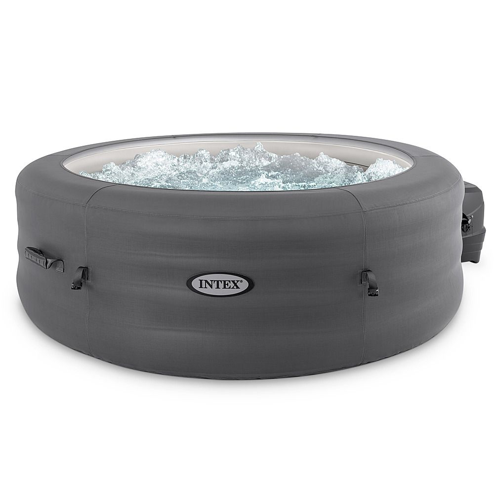 Intex SimpleSpa 4 Person Inflatable Portable Hot Tub with Pump & Cover 28481E - Best Buy | Best Buy U.S.