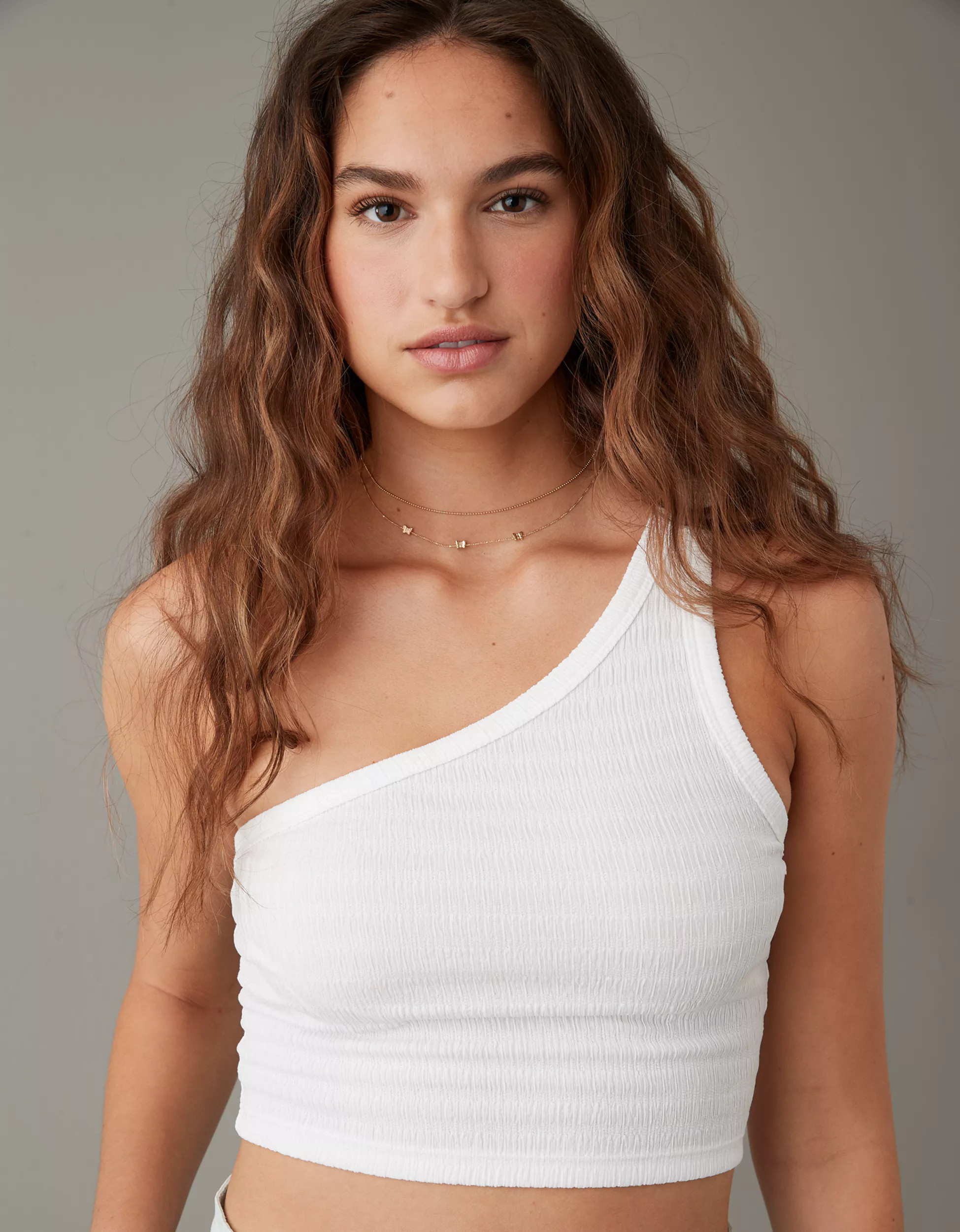 AE One-Shoulder Tank Top | American Eagle Outfitters (US & CA)