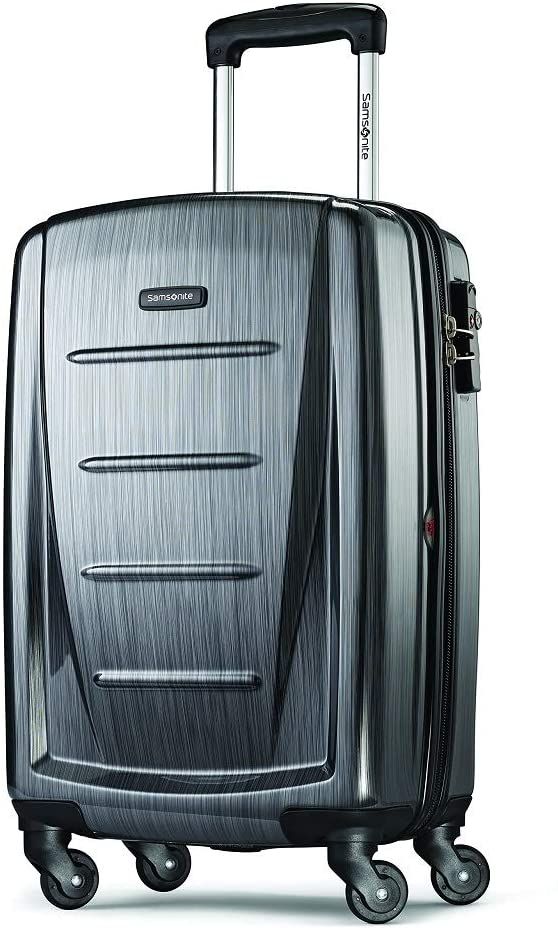 Samsonite Winfield 2 Hardside Luggage with Spinner Wheels, Charcoal, Carry-On 20-Inch - Walmart.c... | Walmart (US)