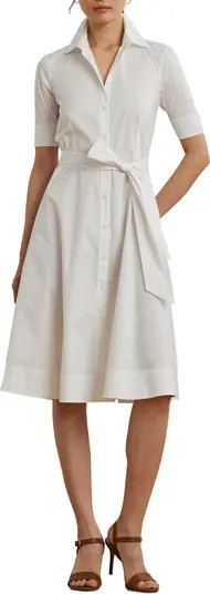 Cotton Blend Shirtdress | Nordstrom