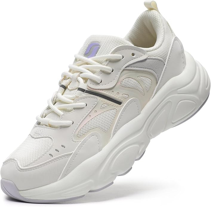 STQ Womens Chunky Sneakers Comfortable Walking Shoes with Arch Sopport | Amazon (US)