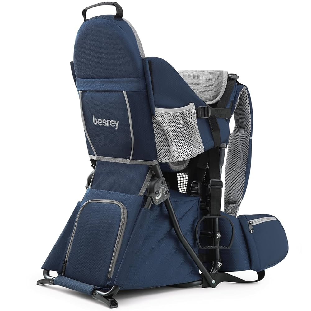 besrey Sac à dos de transport pour bébé, porte-enfant ergonomique, sac à dos de randonnée s... | Amazon (FR)