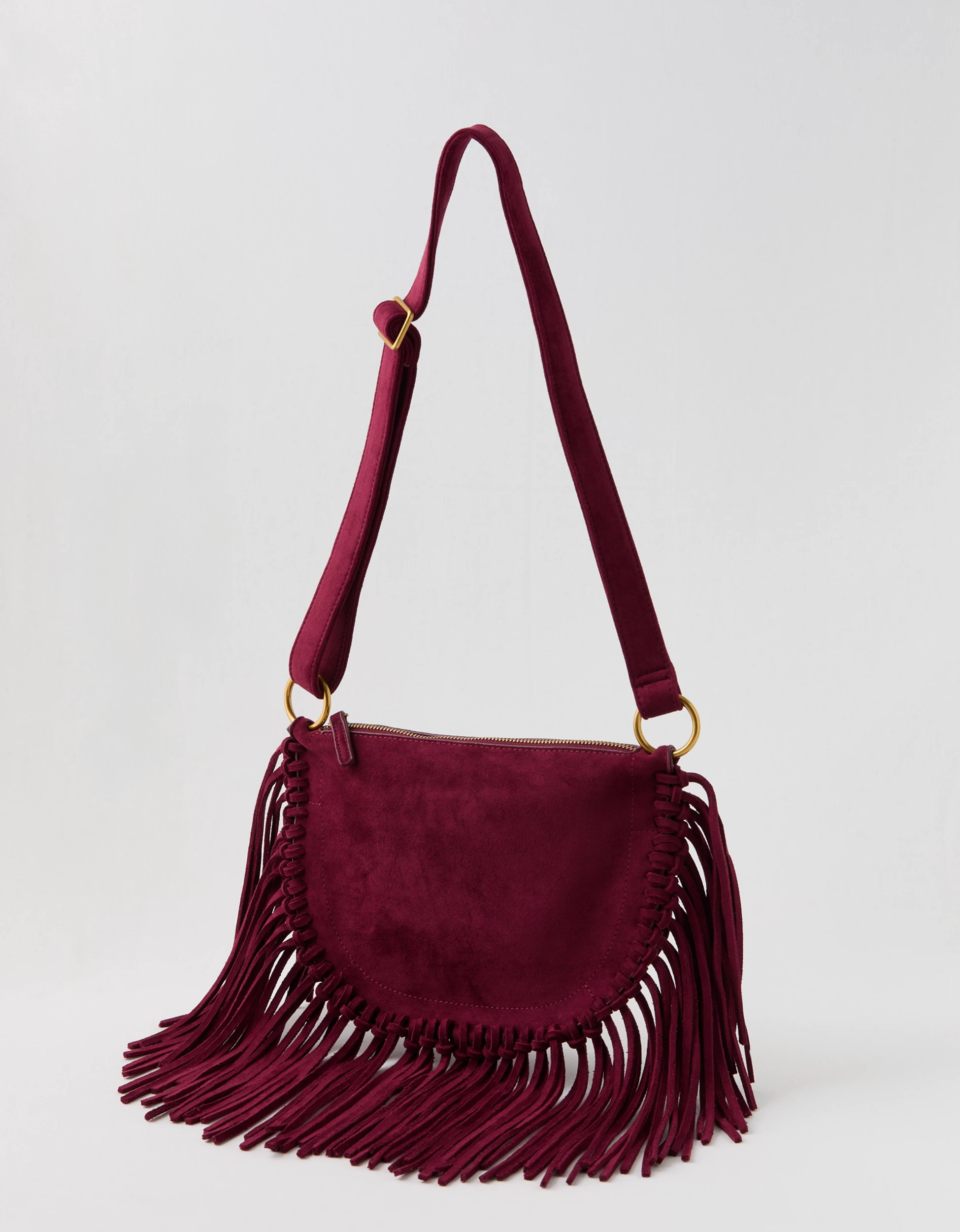 Aerie Fringe Boho Bag | Aerie