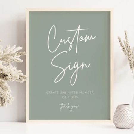 Custom wedding signage in sage green

bride to be | wedding style | getting married | engaged | bridal shower | bachelorette party | wedding day | bride | personalized | wedding sign | wedding decor | wedding planning | wedding day decor 


#LTKunder50 #LTKwedding #LTKstyletip