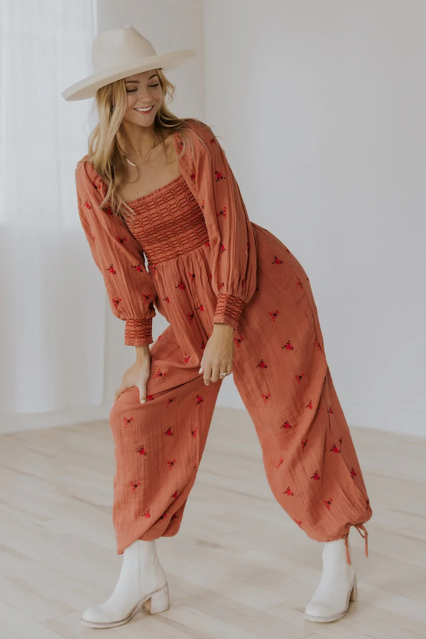 Free People Dahlia Jumpsuit | Roolee