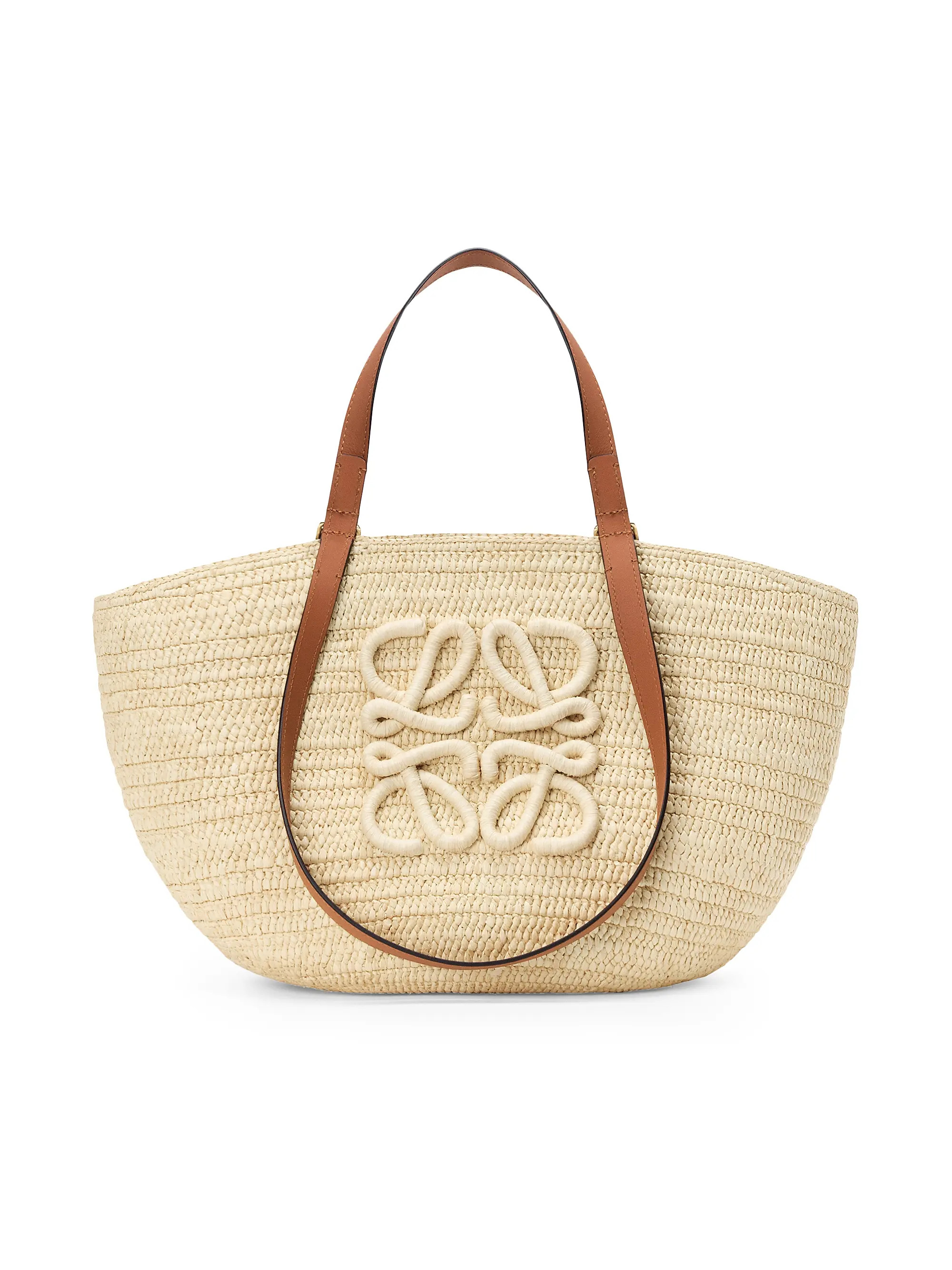 LOEWE x Paula's Ibiza Eclipse Medium Raffia Basket Bag | Saks Fifth Avenue