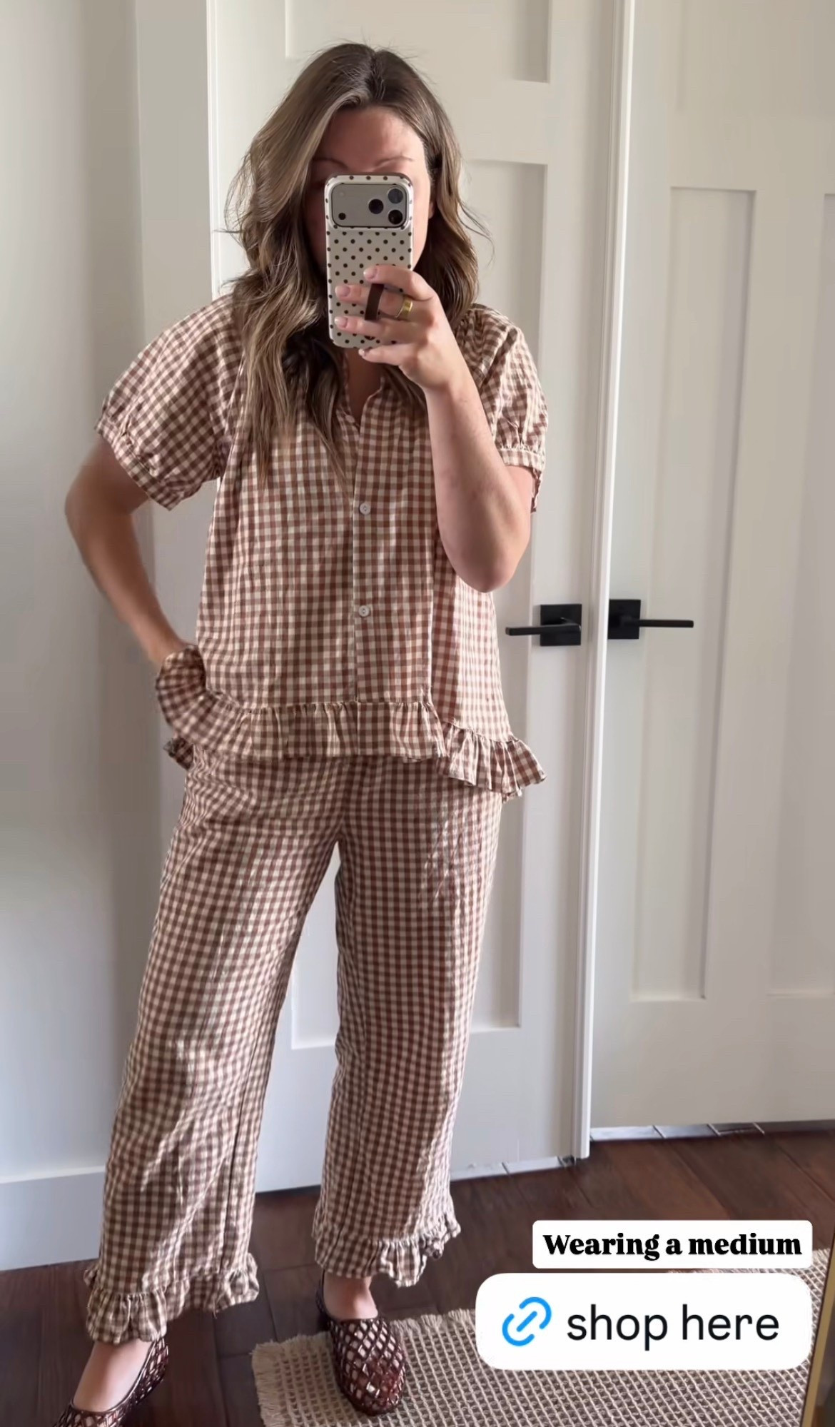 Wearing a medium in this cute plaid 2 piece set! 

#LTKSeasonal #LTKootd #LTKdayinmylife
