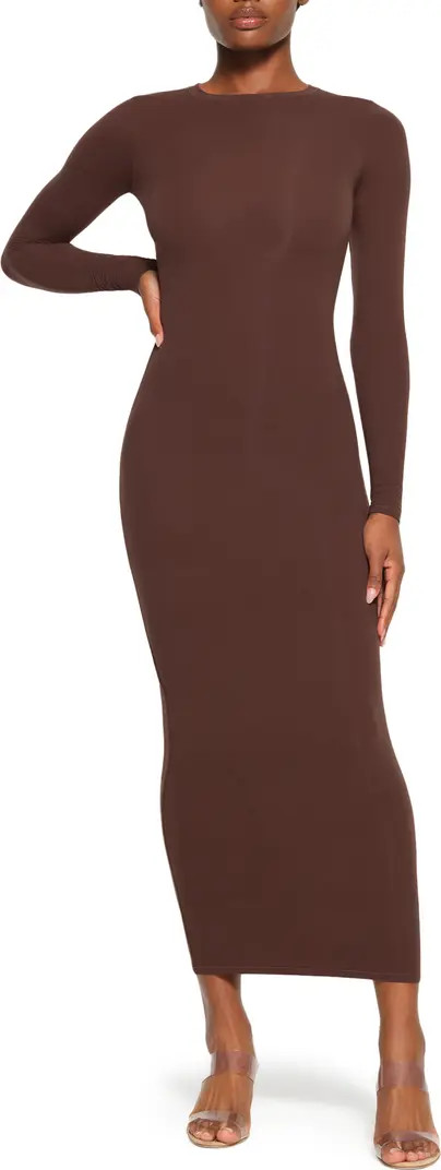 Fits Everybody Long Sleeve Crewneck Dress | Nordstrom
