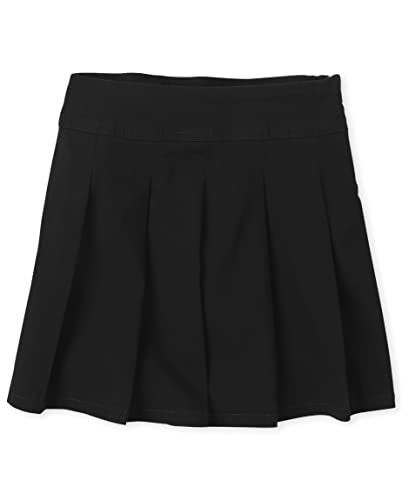 The Children's Place Girls Pleated Skort,Black Single,6 | Amazon (US)
