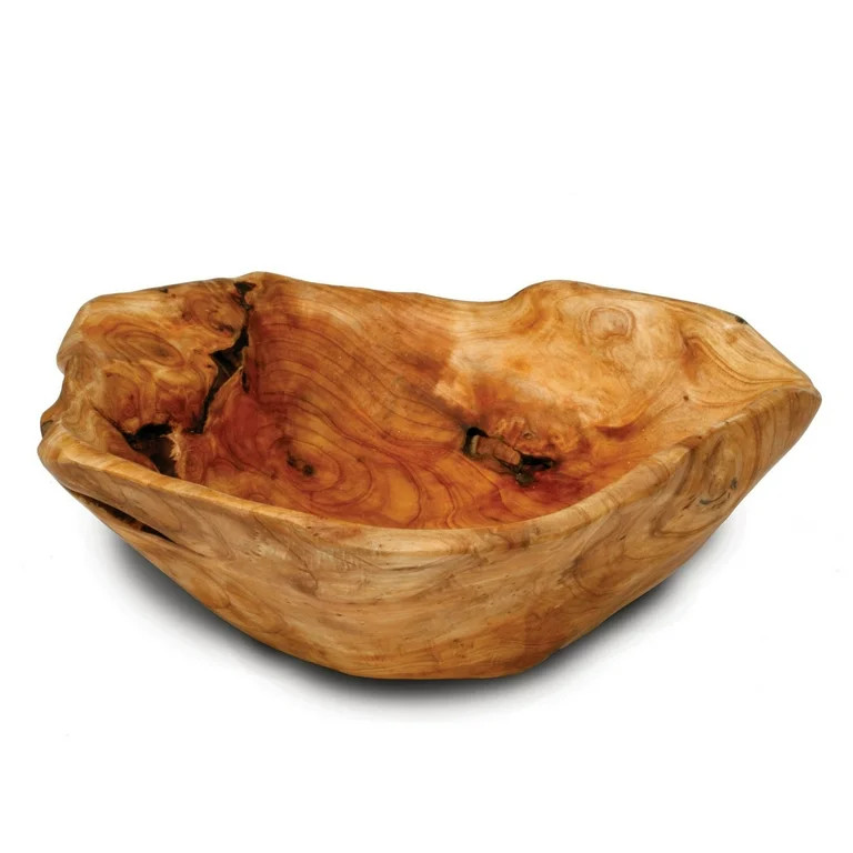 Enrico Root Wood Large Decorative Bowl - Walmart.com | Walmart (US)
