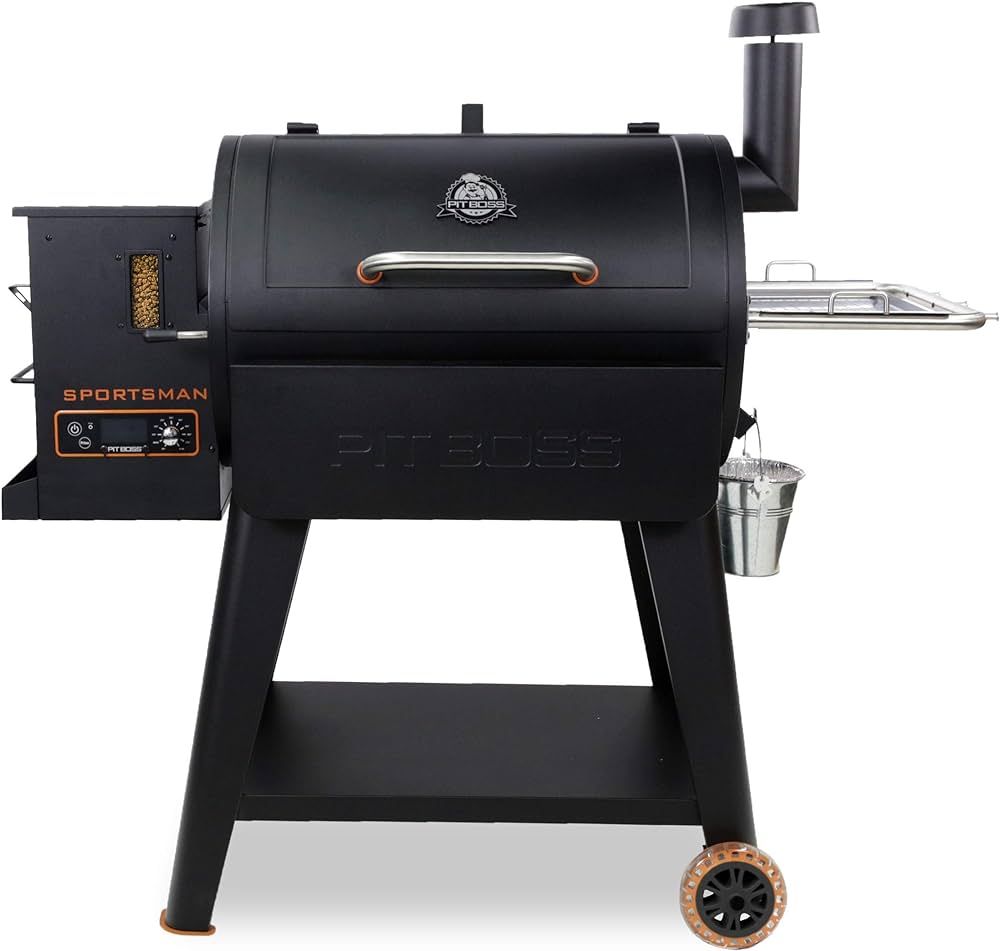 Pit Boss 10537 PB0820SP Wood Pellet Grill, 820 Square Inches, Black | Amazon (US)