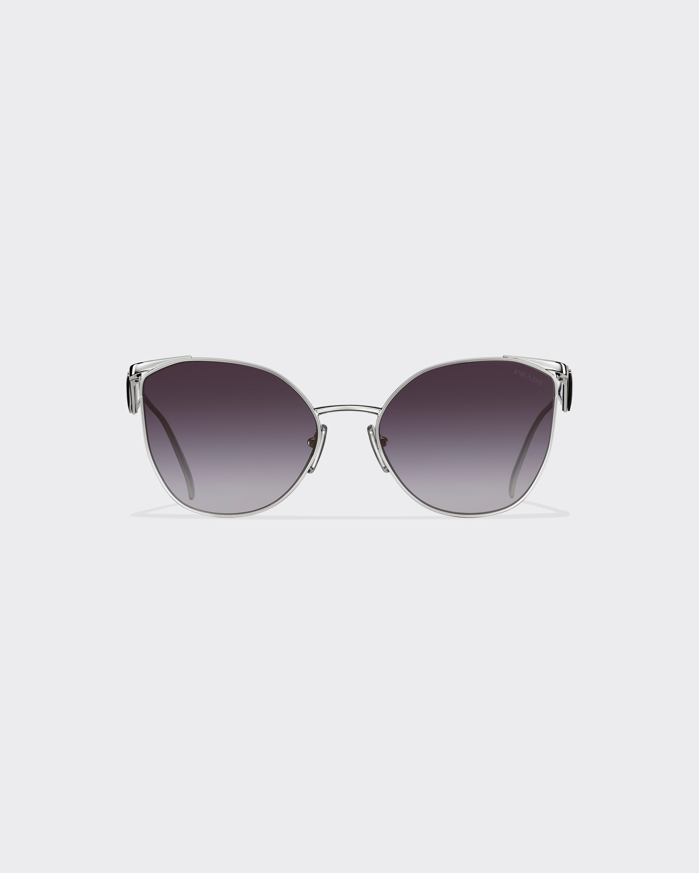 Sunglasses with triangle logo | Prada Spa US