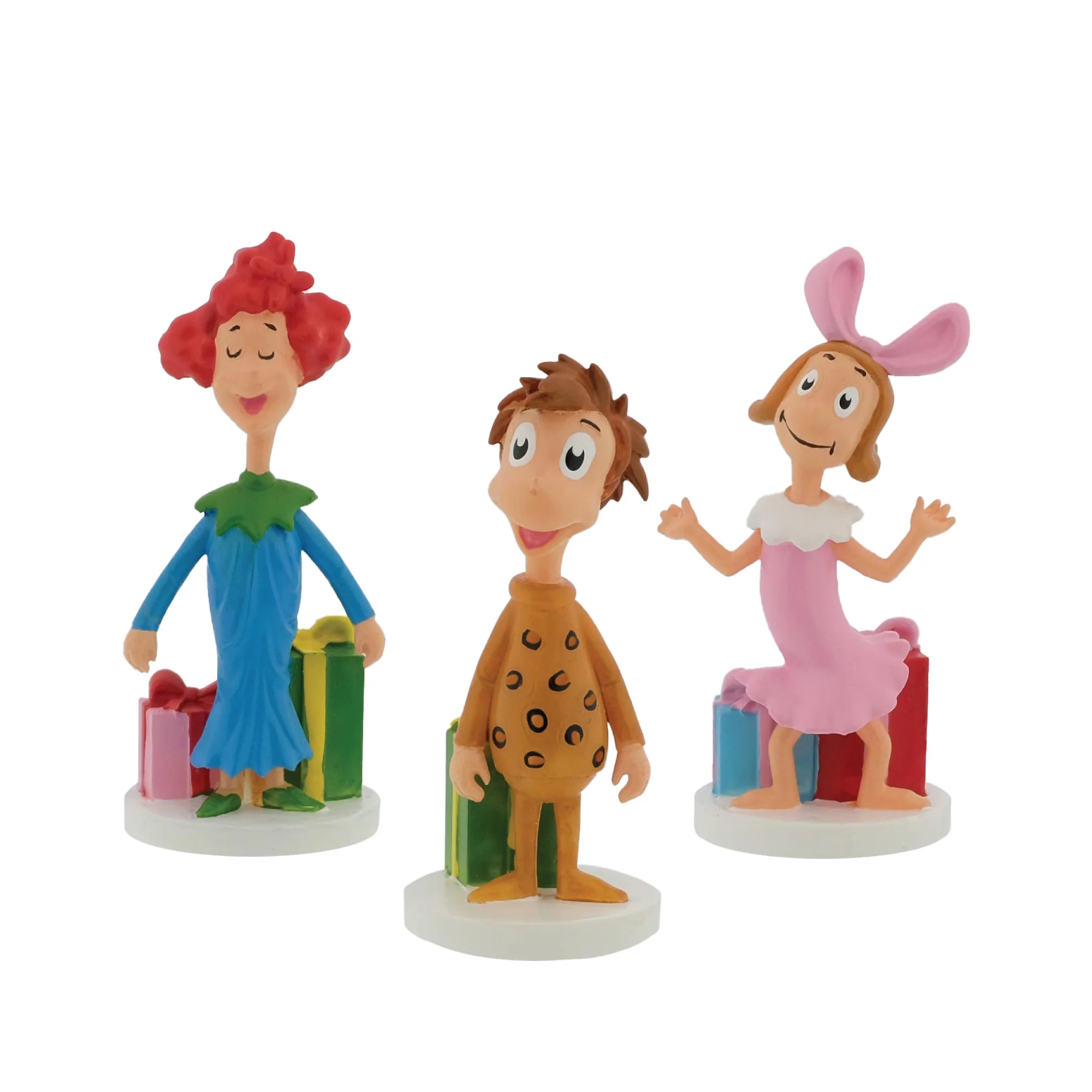 Dr. Seuss' The Grinch, 3 pack , The Whos of Whoville Christmas Village Figurine Accessories, by R... | Walmart (US)