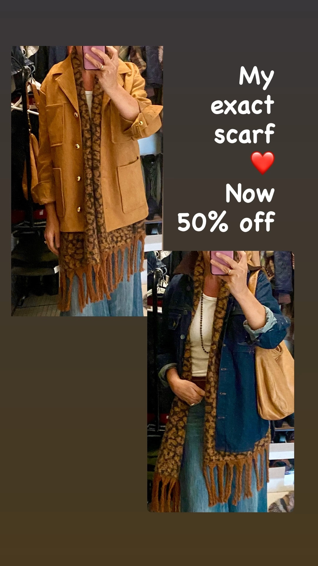 Fluffy, soft, cozy, leopard, brown…oh, its now $32! 

Marine Layer | animal print | brown scarf | winter accessory 



#LTKFindsUnder50 #LTKootd #LTKSaleAlert