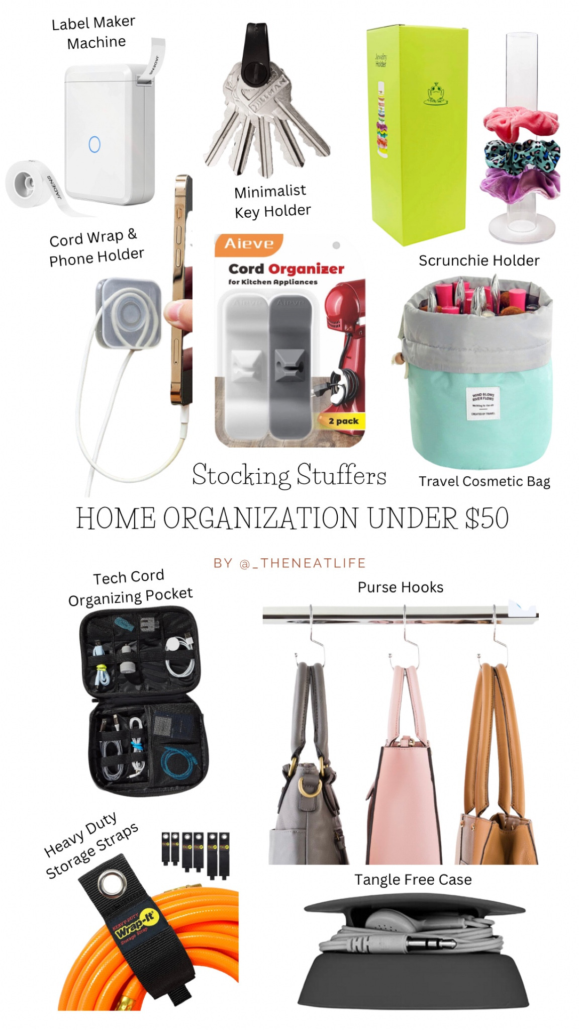 Stocking Stuffer Ideas : Home Organization UNDER $50 !! 

#LTKunder50 #LTKHoliday #LTKGiftGuide