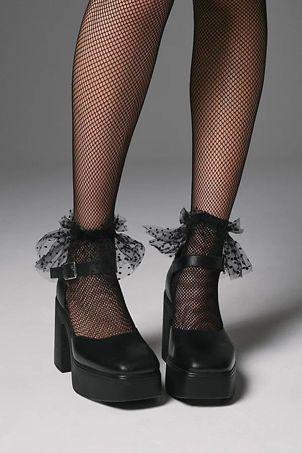 Darcy Anklet Socks by Leg Avenue at Free People, Black, One Size | Free People (Global - UK&FR Excluded)