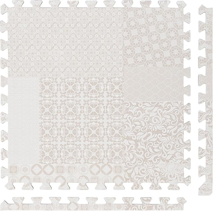 PopsyKosy Premium Baby Floor Play Mat - Thick & Cushioned 0.5 inch Playroom Foam Mat, Non-Toxic O... | Amazon (US)