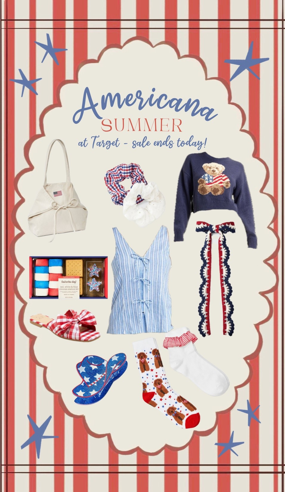 Americana summer at target 🎯 summer sale + summer clothing + summer wardrobe + Fourth of July + Memorial Day sale + summer edit + Target sale

#LTKStyleTip #LTKSaleAlert #LTKSummerEdit