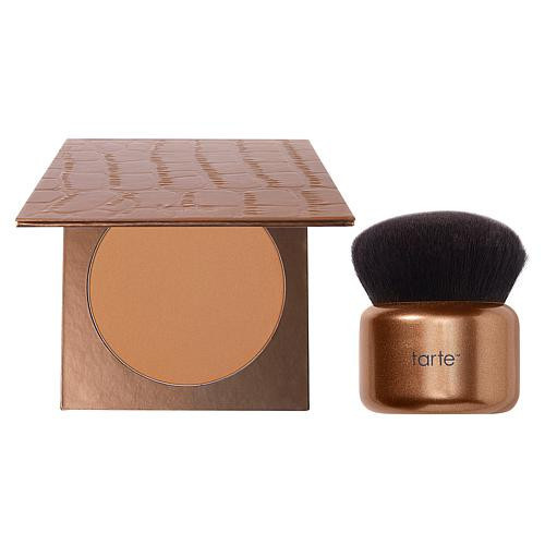 Tarte tarte Park Ave Princess Matte Waterproof Face & Body Bronzer w/Brush - Light Medium | HSN
