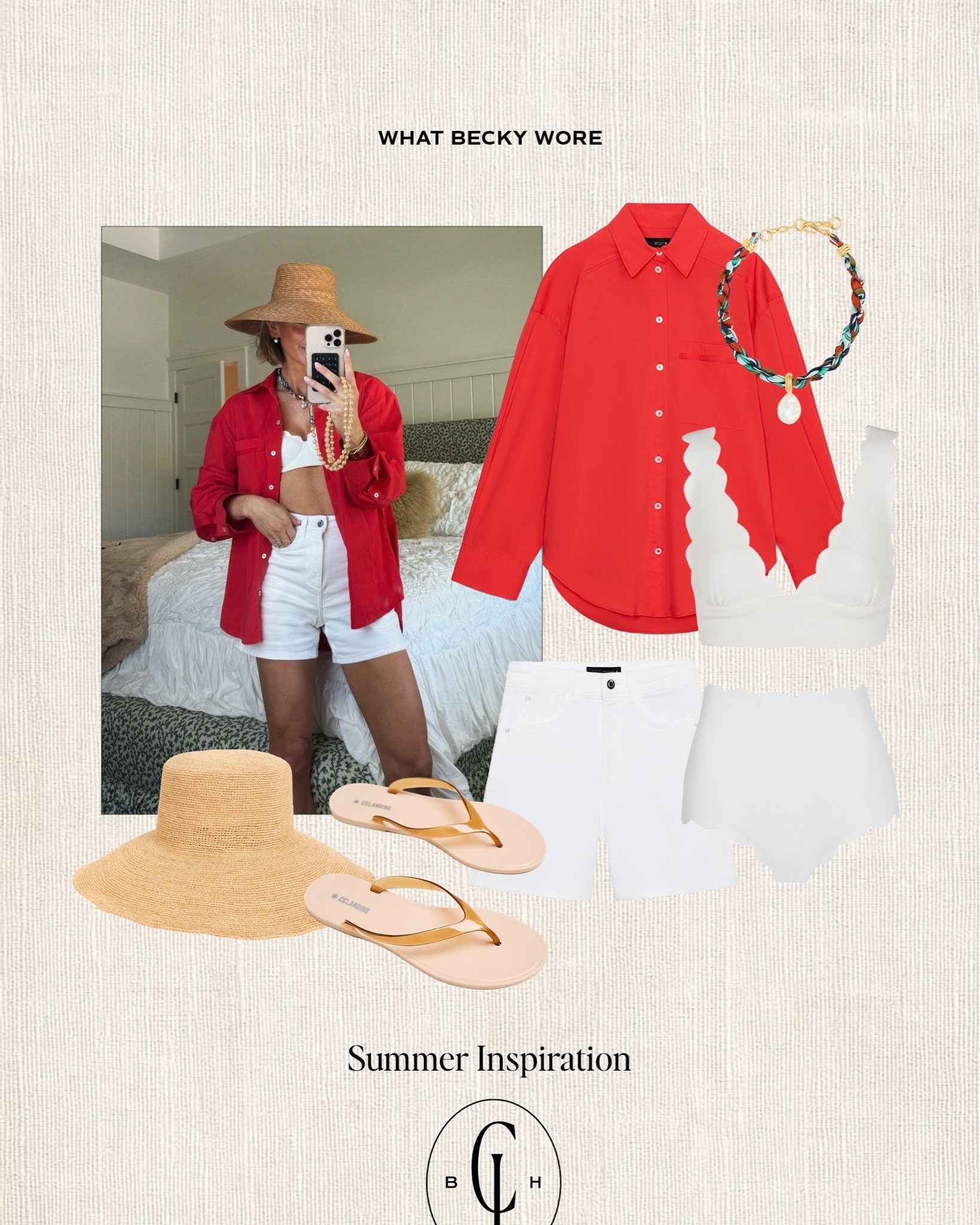 An easy and chic outfit for 4th of July or any summer day at the lake.

#LTKsummer