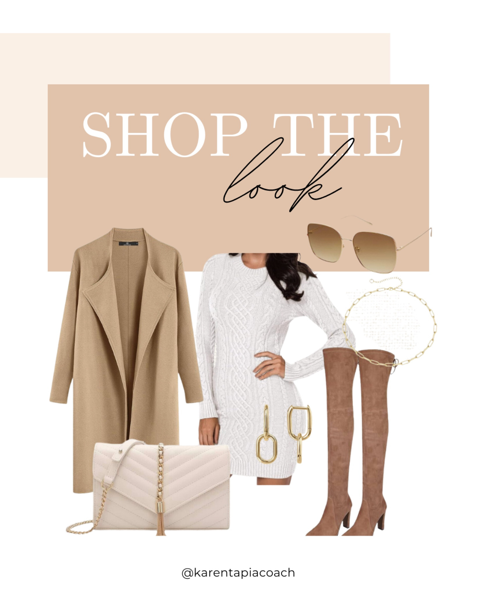Sweater dress, winter fashion, fall fashion, winter dress, boots 

#LTKHoliday #LTKSeasonal #LTKGiftGuide