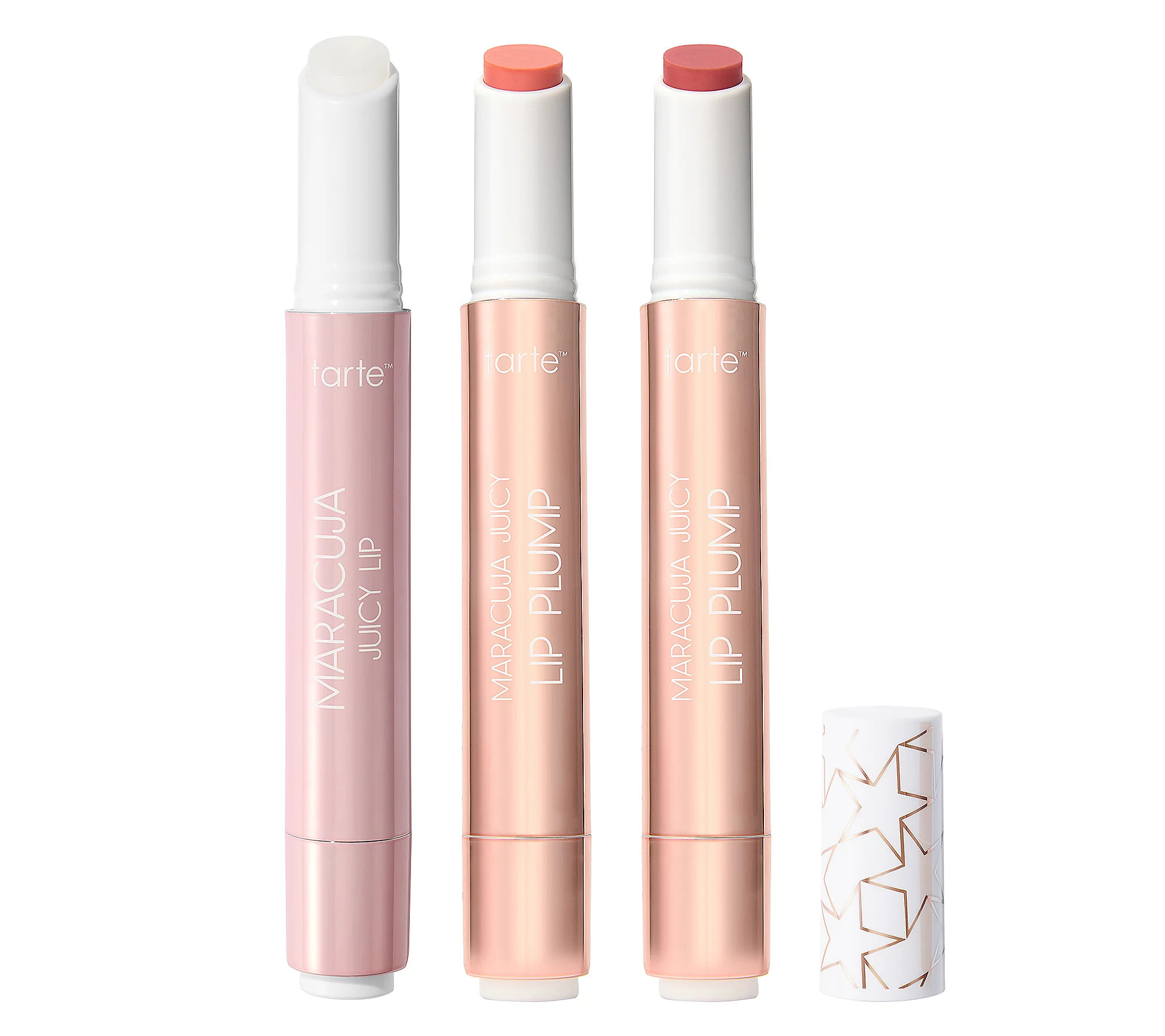 tarte super-size maracuja juicy lip trio | QVC