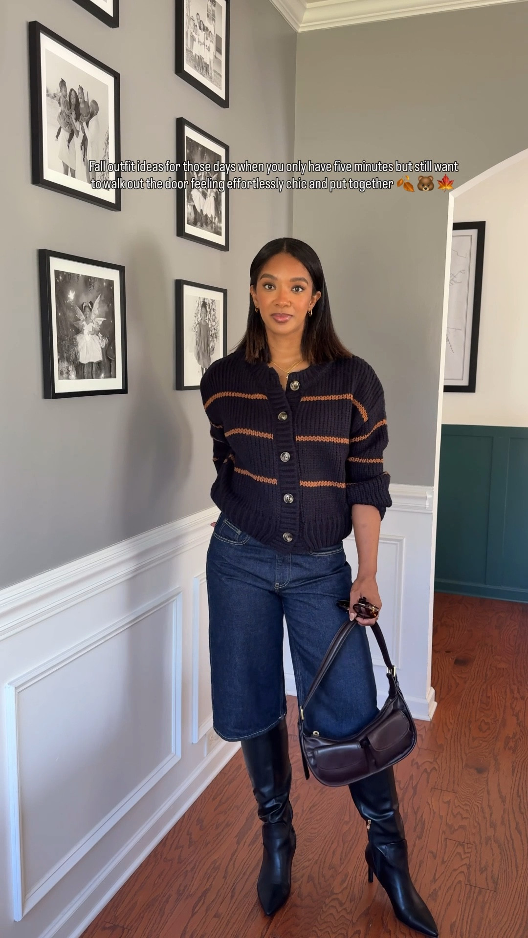 Fall outfit ideas for those days when you only have five minutes but still want to walk out the door feeling effortlessly chic and put together 🍂🐻🍁 

#LTKStyleTip #LTKSeasonal #LTKGiftGuide