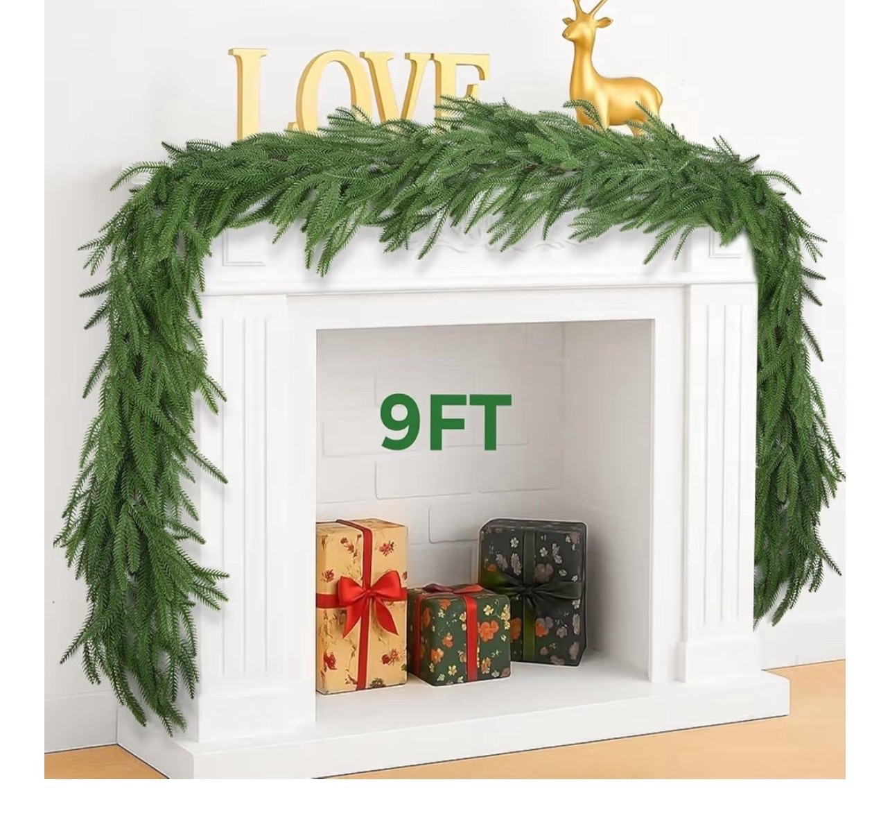 ✨ 9FT Artificial Cedar Garland ✨

This Amazon garland is a must-have for creating that lush, classic holiday greenery look 🎄 It’s full, realistic, and drapes beautifully over mantels, stair rails, or doorways. The quality is incredible for the price — soft, real-touch pine needles that instantly elevate any Christmas display without the mess of real greenery 🌿

Perfect for layering with ribbon, twinkle lights, or bells for a custom festive touch. I love how it frames my fireplace for a cozy, timeless holiday feel ✨

Amazon Christmas decor • cedar garland • realistic faux greenery • holiday mantle styling • classic Christmas home decor • winter greenery • Amazon holiday finds

#LTKFindsUnder50 #LTKHoliday

#LTKHome #LTKSeasonal #LTKmomlife