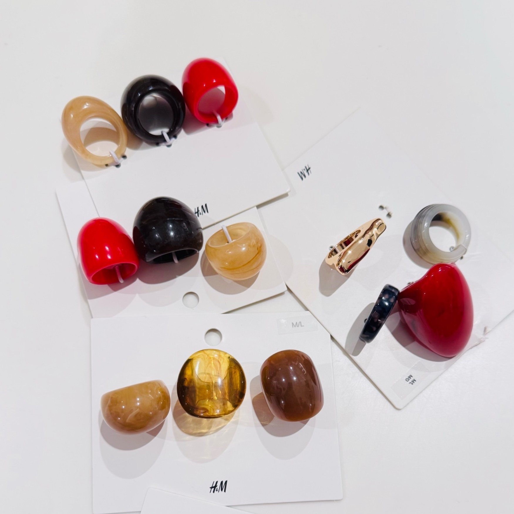 The resin ring bug has bitten me big time and I must confess I’m loving it 😜🤭😆. They’re too much funky not to indulge in

#LTKmidsize #LTKstyletip #LTKmodest