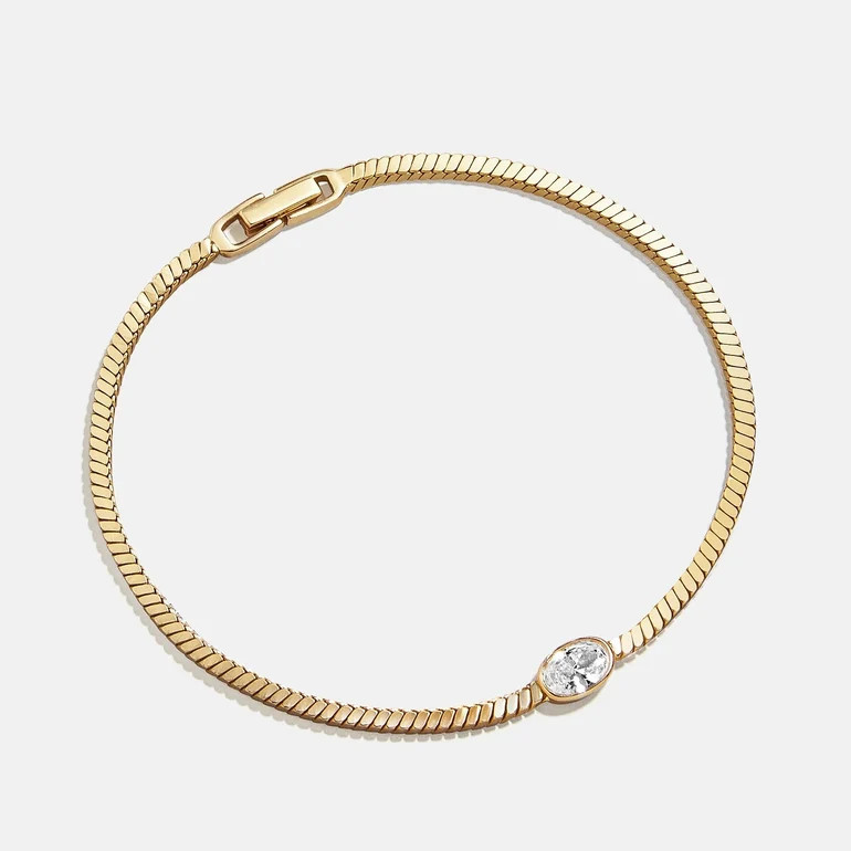 Lana 18K Gold Bracelet - Gold/Pav\u00e9 | BaubleBar