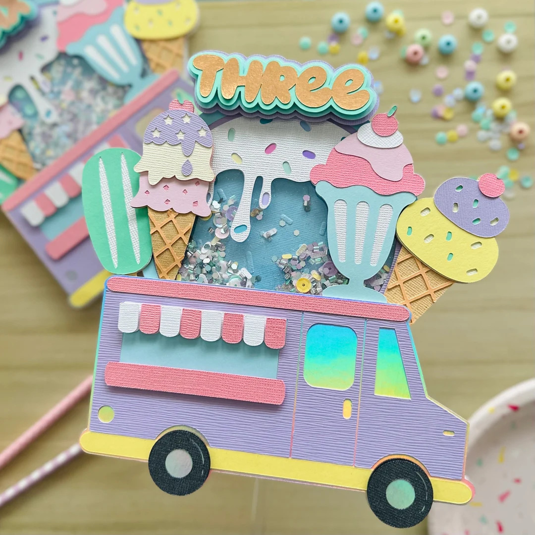 Ice Cream Birthday Party - Sweet 2 Two - Ice Cream Truck Birthday - Two Sweet - Sweet One - Here'... | Etsy (US)