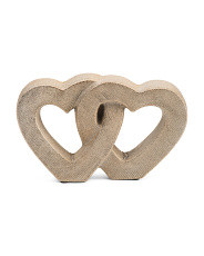 Double Heart Table Decor | TJ Maxx