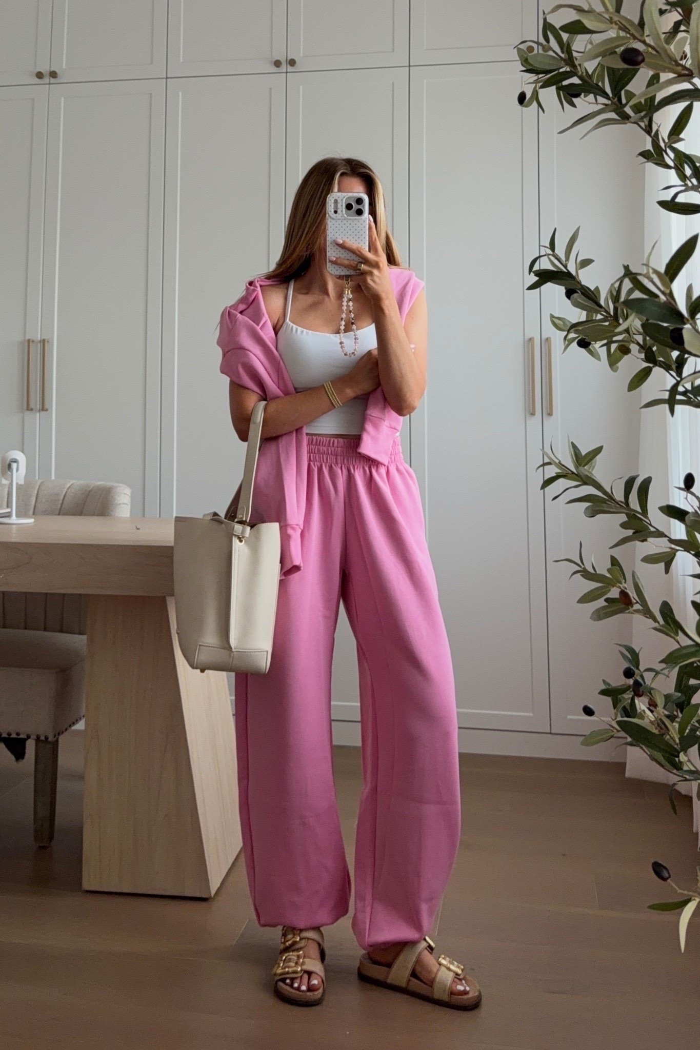 loving this pink set! 
wearing xs 

#LTKPetite #LTKSeasonal #LTKootd