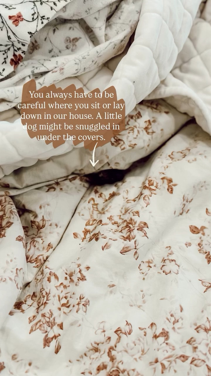 Our cozy bedding.

#LTKHome