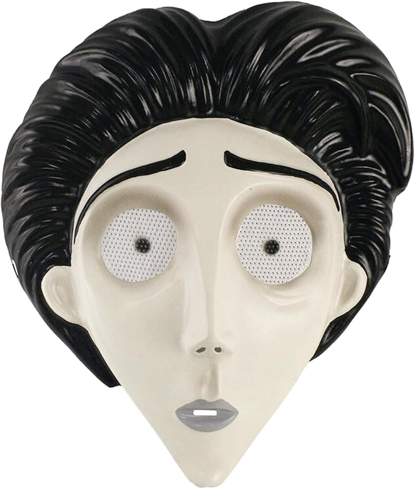 Rubie's Men's Corpse Bride Victor Costume Half-Mask, As Shown, One Size | Amazon (US)